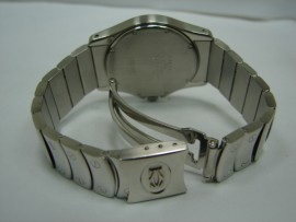 流當品拍賣 真品 CARTIER 卡地亞 美洲豹 不鏽鋼 自動 男錶