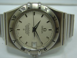 流當品拍賣 原裝 Omega 歐米茄 星座 不鏽鋼 自動 男錶
