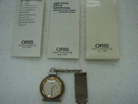 台中 流當品拍賣 少有 原裝 ORIS 半金 手上鍊 懷錶 9成新 喜歡價可議