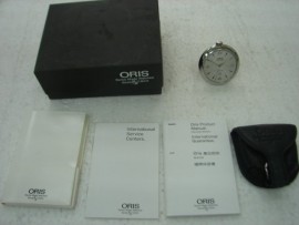 台中 流當品拍賣 ORIS 不鏽鋼 手上鍊 懷錶 9成9新 盒單齊全 喜歡價可議