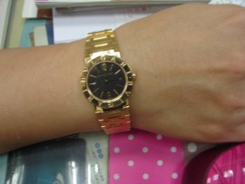 台中 流當品拍賣 原裝 BVLGARI BZERO1 18K金 女錶 9成5新 特價出清