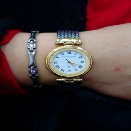 台中流當品拍賣 流當手錶拍賣 原裝 CHARRIOL 夏利豪 石英 男女通用錶 9成新 特價出清