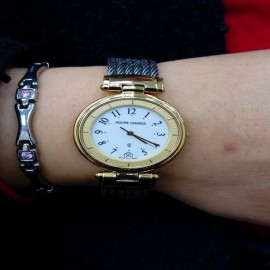 台中流當品拍賣 流當手錶拍賣 原裝 CHARRIOL 夏利豪 石英 男女通用錶 9成新 特價出清