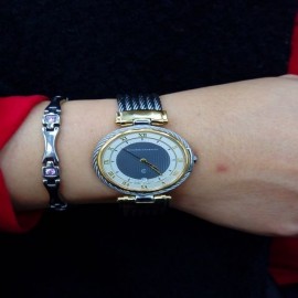台中流當品拍賣 流當手錶拍賣 原裝CHARRIOL 夏利豪 石英 男女通用錶 9成新 特價出清
