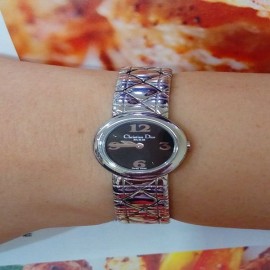 台中流當品拍賣 流當手錶 原裝 Christian Dior 石英 女錶 9成5新 特價出清
