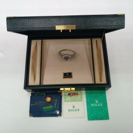 台中流當品拍賣 原裝 ROLEX 勞力士 69156 MA PT950 純鉑金 鑽圈 鑽腳 女錶 盒單齊 9成9新